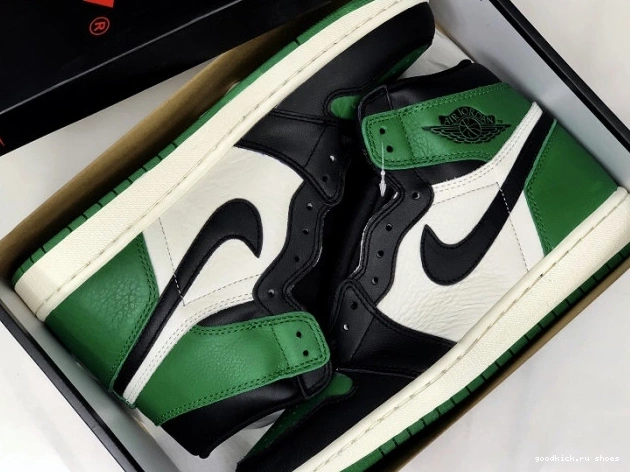 Pine Jordan OG Sail-Black 1 High Air NRG 555088-302 Green 0731